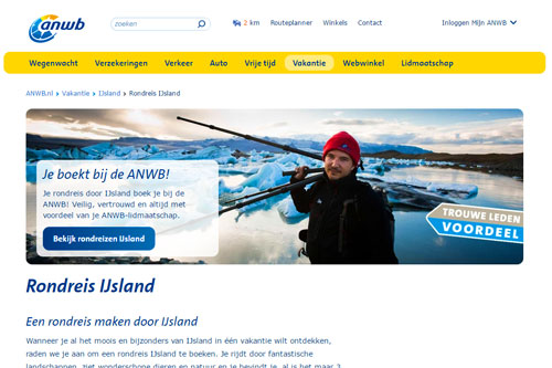 ANWB Ledenreizen